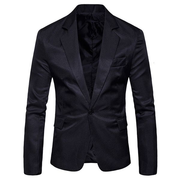 

men's suits & blazers spring autumn jacket casual fashion men simple solid color wild wholesale suit o2nz, White;black