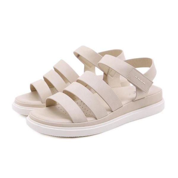 

sandals women sunmmer fashion waterproo soft round female slippers casual comfortable outdoor size 35-42 zapatillas de mujer, Black