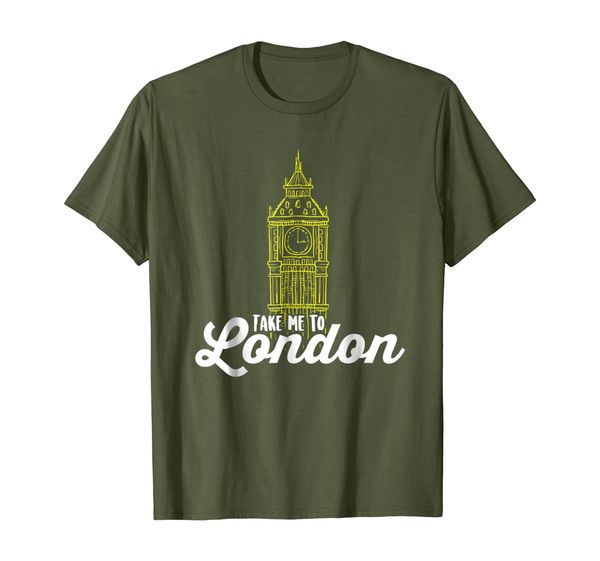 

London T-Shirt Take Me To London Vacation Shirt Big Ben, Mainly pictures