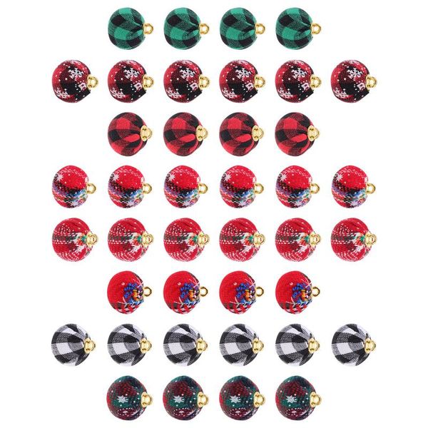 

party favor 50pcs pendent ornament creative mini christmas tree xmas hanging (mixed style)