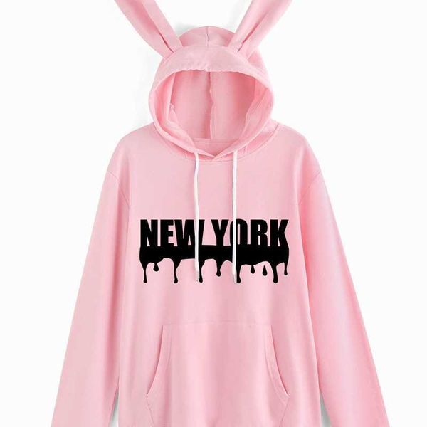 

summer casual rabbit ear sweater tewy20360, Black