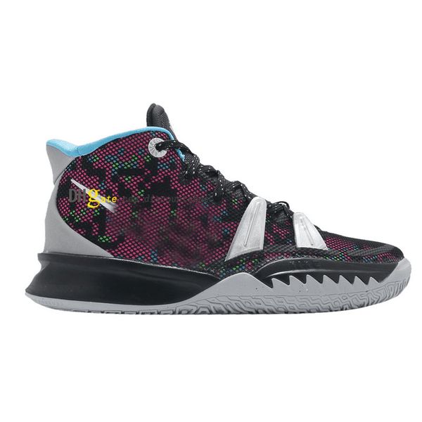 

7 gs pixel camo basketball shoes kyries shoe mens sneakers for sale us 7-12