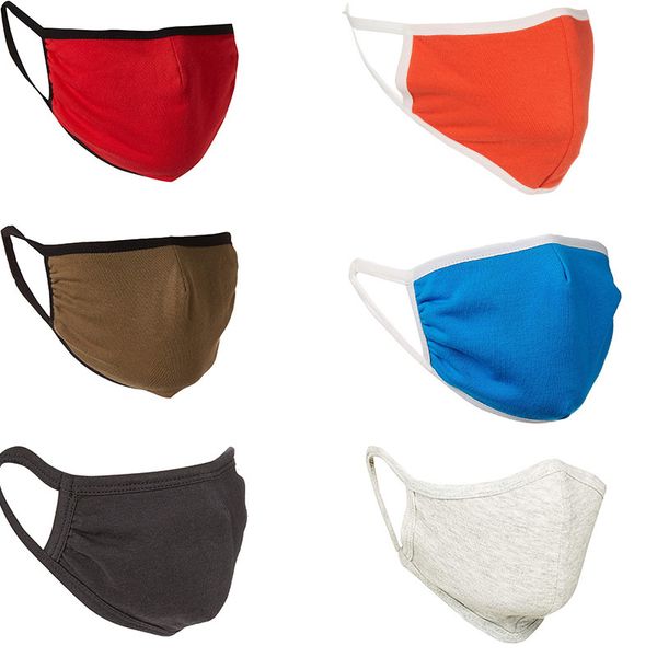 

cotton 2021100% color mask outdoor sports washable and child
