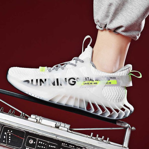 

mens running shoeslarge blade men's summer new fashion trend casual breathable mesh sports running shoes traniers sneakers