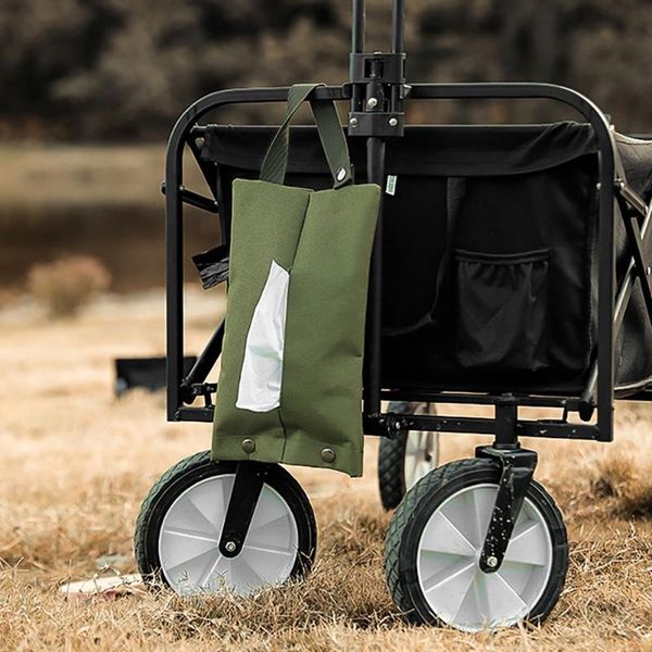 

outdoor bags arrivals paper towel camping hanging facial tissue cover portable feature pumping military green