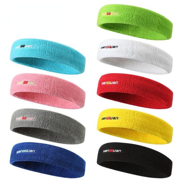 

sweatband anti-sweat belt sweat-absorbent anti-perspirant sports hair fitness headband running sweat-proof protective forehead, Yellow;black