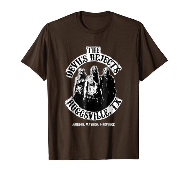 

devils t shirt rejects, White;black