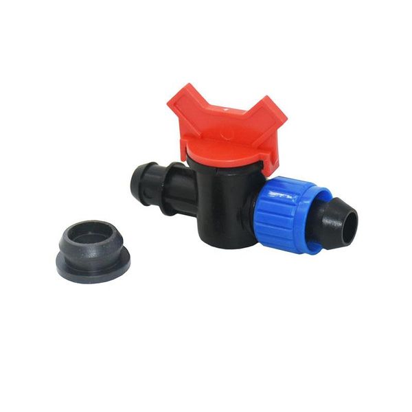 

20mm hose garden tap with lock nut 16 to pe irrigation water valve watersconnectors barb adapter 15pcs watering equipments
