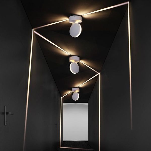 

wall lamp el aisle corridor creative light effect cultural exhibition hall outdoor lamps