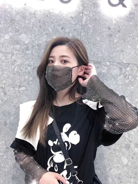 

net red star with diamond mask reticulated rhintone mask inlaid diamond mask decorative maskhigh quality