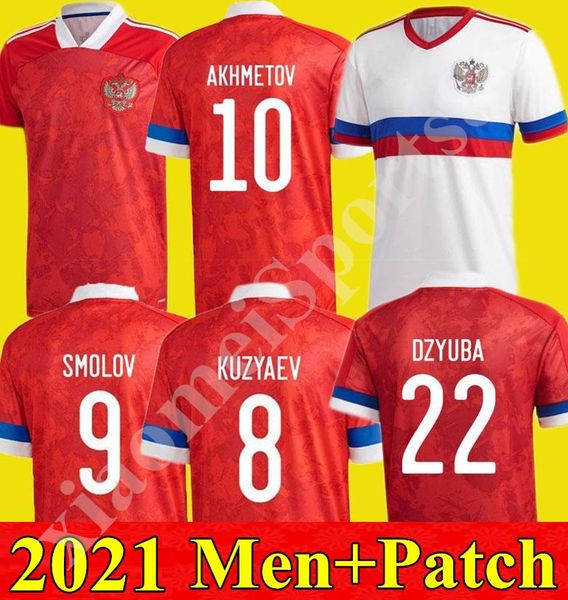 

2021 2022 russia soccer jerseys home away 21 22 arshavin miranchuk 18 zhirkov erokhin 23 kombarov smolov men football shirt, Black;yellow