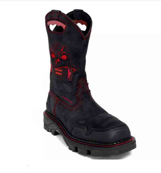 

dress shoes botas de cowboy, elegantes e fashion, couro pu, com fivela artesanal, elegante, salto baixo, para motocicleta, 4m, 863 1102, Black