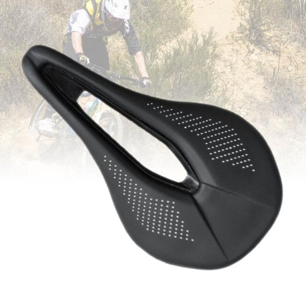 

bike saddles 1pc saddle hollow mountain breathable seat cushion for (black)
