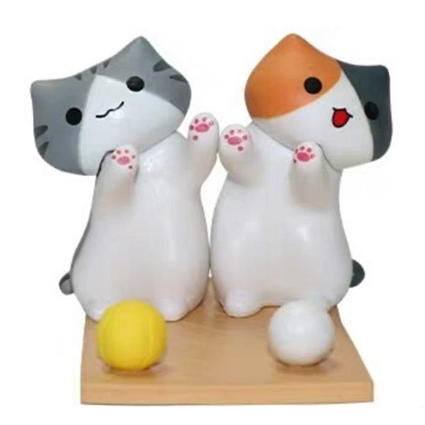

other home decor cat mobile phone holder orange decoration deskcute cartoon