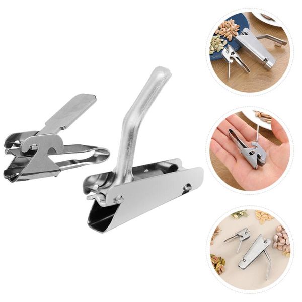 

craft tools 2 pcs stainless steel pine nut plier practical peanut sheller
