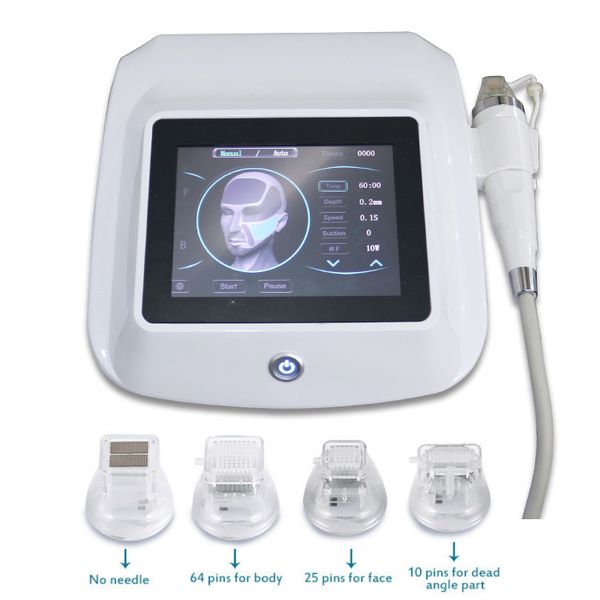 

portable fractional rf microneedle machine rf needle system rfskin rejuvenation tightening radio frequency face lift salon spa machine