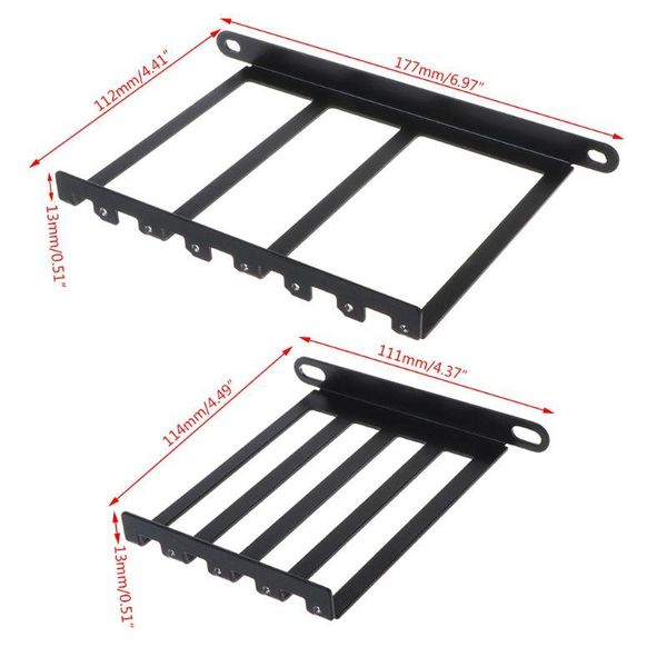 

metal graphics vga card holder aluminum alloy bracket front side converted support with 4/7 holes n7mc lapcooling pads