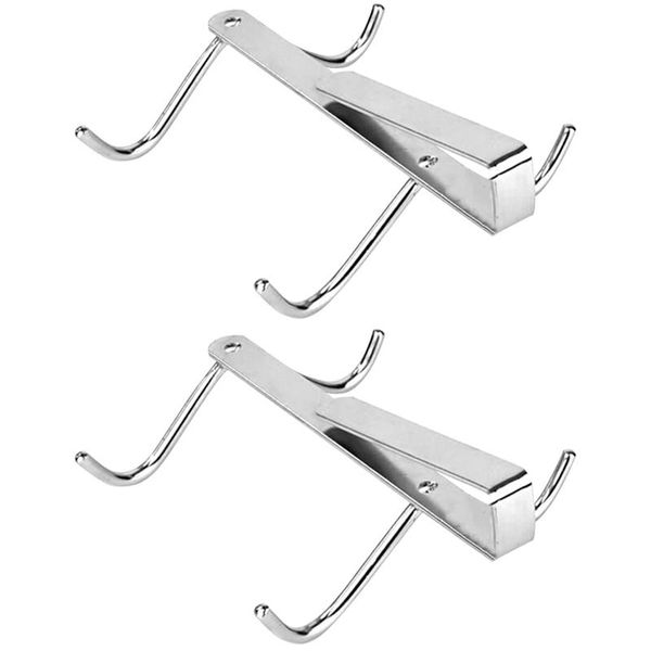 

coffee mug holder rack 4-hooks cupboard hanging hook kitchen storage shelf organizer closet clothes wardrobe & organization