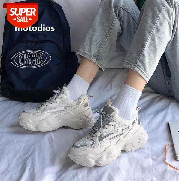 

ins thick-soled old shoes women korean casual net red with all-match women's #799p