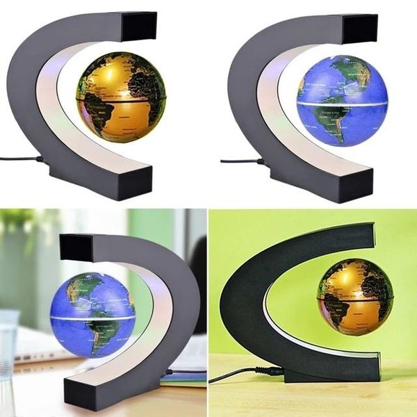 

new LED 2022 Light World Map Magnetic Levitation Floating Globe Home Electronic Antigravity Lamp Novelty Ball Lights Birthday Decoration s