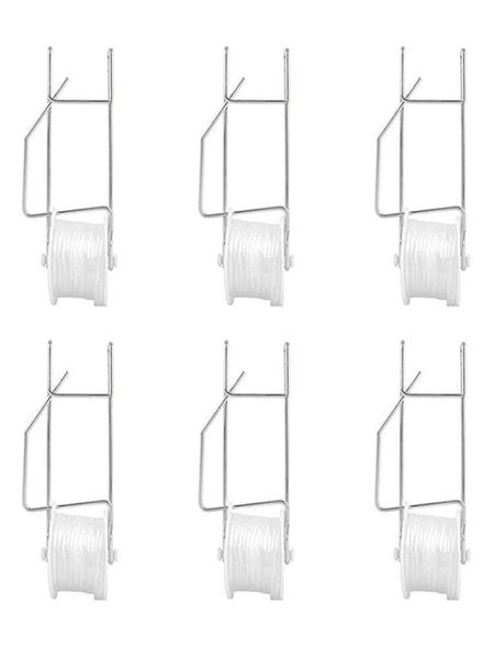 

other garden supplies 6 pcs/set farms tomato hooks trellis rollerhook vegetable planting support twine roller spool greenhouse