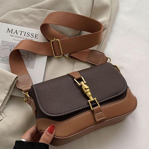 

evening bags quality pu leather flap crossbody for women 2021 travel trends handbag and purses luxury designer shoulder messenger bag