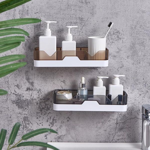 

hooks & rails toilet bathroom shelf shampoo holder shower shelves wall mount kitchen storage basket cosmetic home organizer