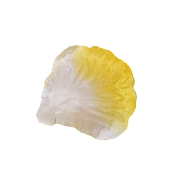 

other accessories 500pcs artificial silk flower petals for wedding party bridal events decoration (yellow and white)