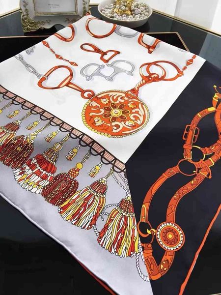 

design silk printed huisang silk small bib sunscreen shawl summer net red headdress scarf women, Black;purple