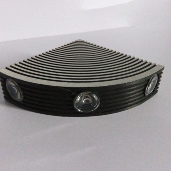 

outdoor wall lamps 2w sector aluminum creative lamp background decorative