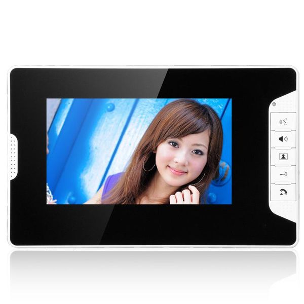 

video door phones phone intercom doorbell 7 inch tft lcd wired system indoor monitor 700tvl outdoor infrared ca