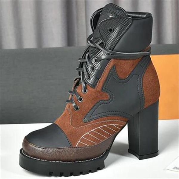 

ankle boots short women mujer autumn shoes comfort casual zapatos platform, Black