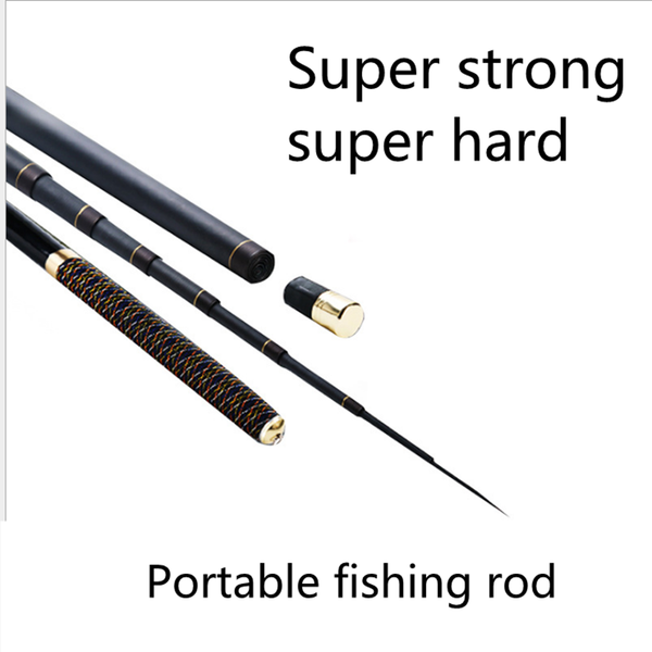 

boat fishing rods 3.6m-7.2m rod carbon portable super hard stream sea rock