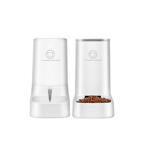 

cat bowls & feeders pets automatic water refilling large-capacity feeder for cats, dogs and pet supplies