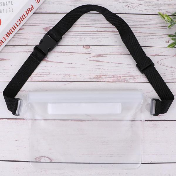 

storage bags 1pc swimming phone waterproof bag pvc mobile floating outdoor waist pouch portable supp