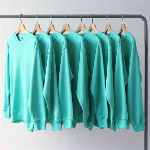 

women's hoodies & sweatshirts 100% cotton o-neck casual long sleeve loose style couple's mens spring 0yxv, Black