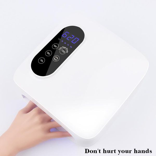 

nail dryers 72w cordless led lamp rechargeable uv dryer wireless fast polish curling lights art manicure