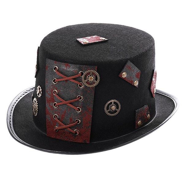 

party hats 1pc decorative hat punk style halloween costume headdress prop