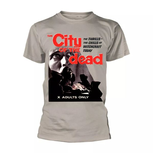 

9 plan city of the dead licensed tshirt men, White;black