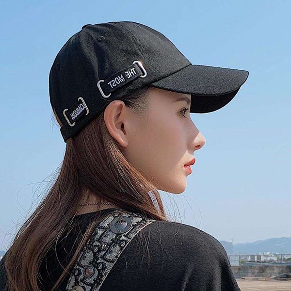 

the ball cap ball caps fashionable duck tongue hat korean fashion net red student sunshade baseball cap sunscreen versatile young people lei, Blue;gray