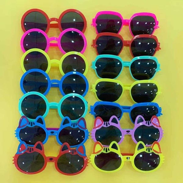 

2021 children cartoon leisure sunglasses and, Blue