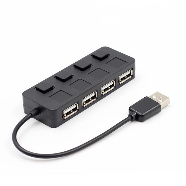 

hubs 4 ports usb 2.0 hub on/off sharing switch for pc notebook lapcomputer