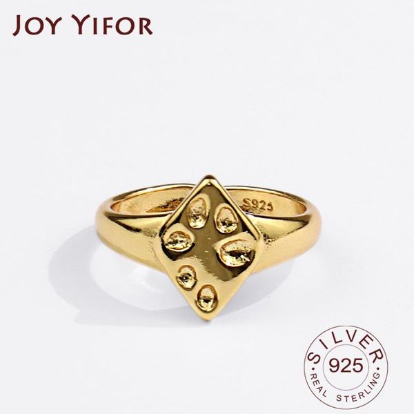 

sterling silver rings for women dots gold color vintage wedding trendy jewelry large adjustable antique anillos cluster, Golden;silver
