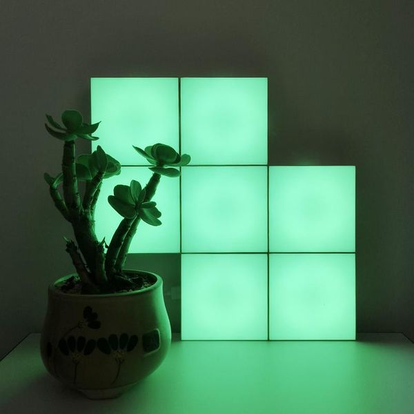 

wall lamp premium set of led square lights, app controlled modular lights,night lamp, aesthetic room decor