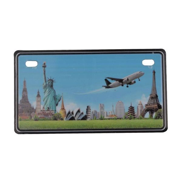 

fridge magnets world famous buildings travel commemorative coin metal refrigerator magnet