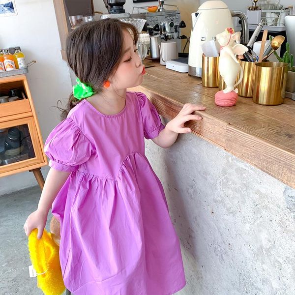 

girl's dresses 2021 spring arrival girls fashion princess dress kids korean design girl clothes, Red;yellow