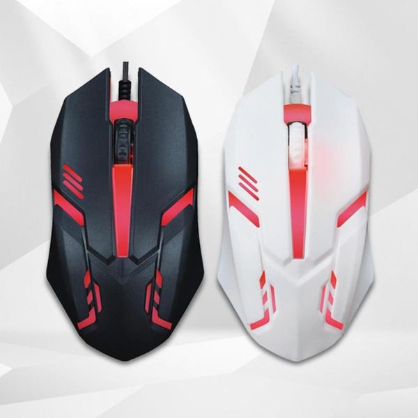 

mice op-20 gaming mouse 1200dpi luminous mini portable wired for office