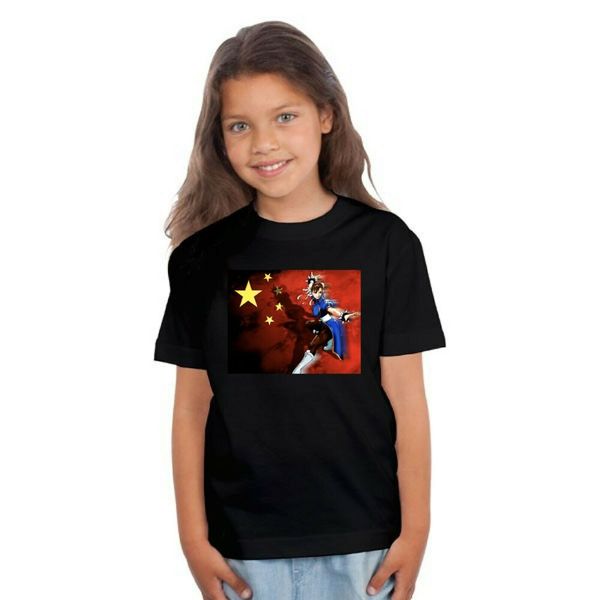 

t-shirt chun li xbox video game playstation, White;black