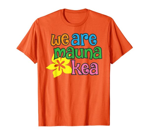 

we are mauna kea big island hawaii t shirt, White;black