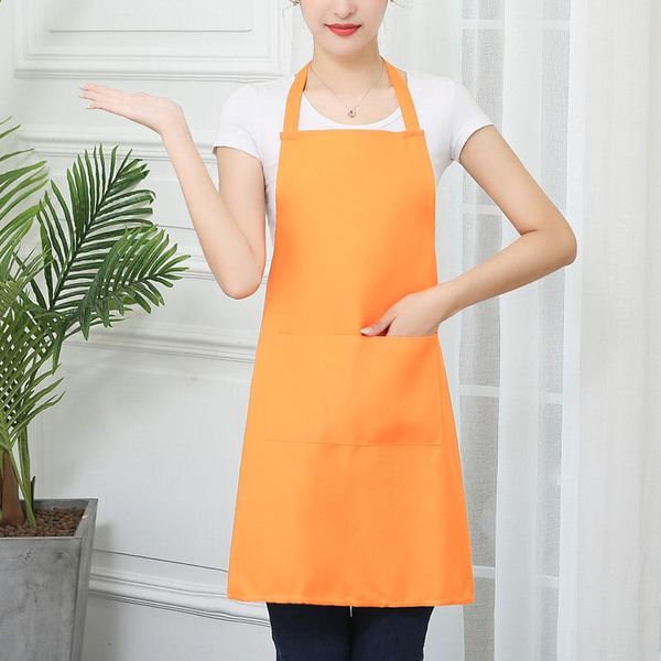 

high waterproof oil cooking apron chef aprons for women men kitchen bib idea dishwashing cleaning painting uej